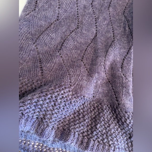 Nardi & Tagliaferri Luxury Mohair Wool Blend Scarf 28”x  84” Shawl Wrap - Picture 12 of 16